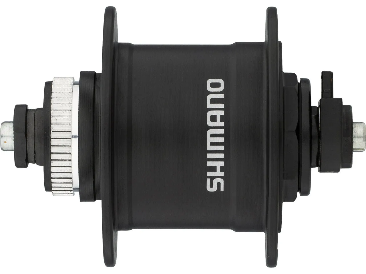 Shimano Alivio Disc Center Lock Nabendynamo DH-T4050-1D, Black, 32H, 100mm
