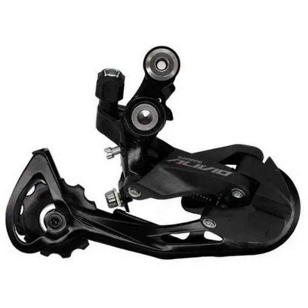 Shimano Alivio Rd-m3100 Sgs Top Normal Direct Bakväxel, Black, 9s