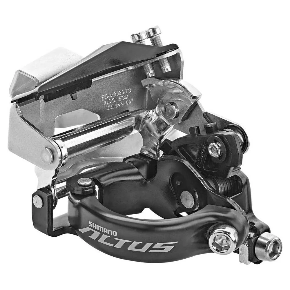 Shimano Altus Ab/dual Framväxel, Grey, 2 x 9s