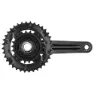 Shimano Altus Fc-mt210 Vevparti, Black, 170mm, 36-22t