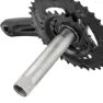 Shimano Altus Fc-mt210 Vevparti, Black, 170mm, 36-22t