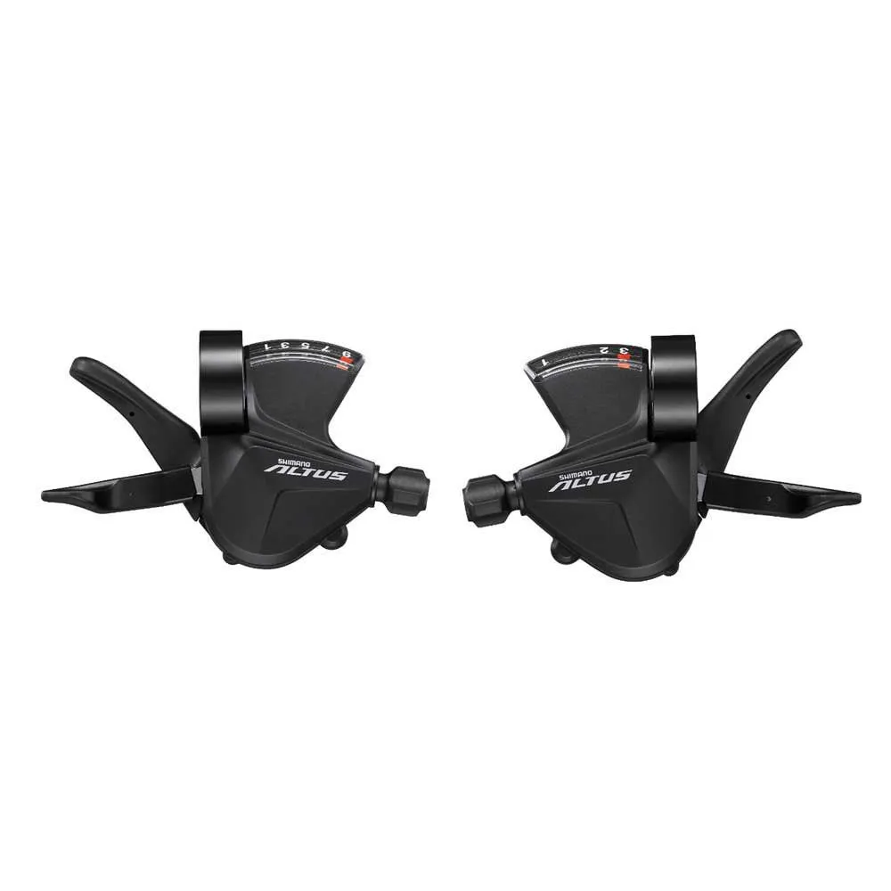 Shimano Altus Sl-m2010 Växelreglage, Black, 2 x 9s