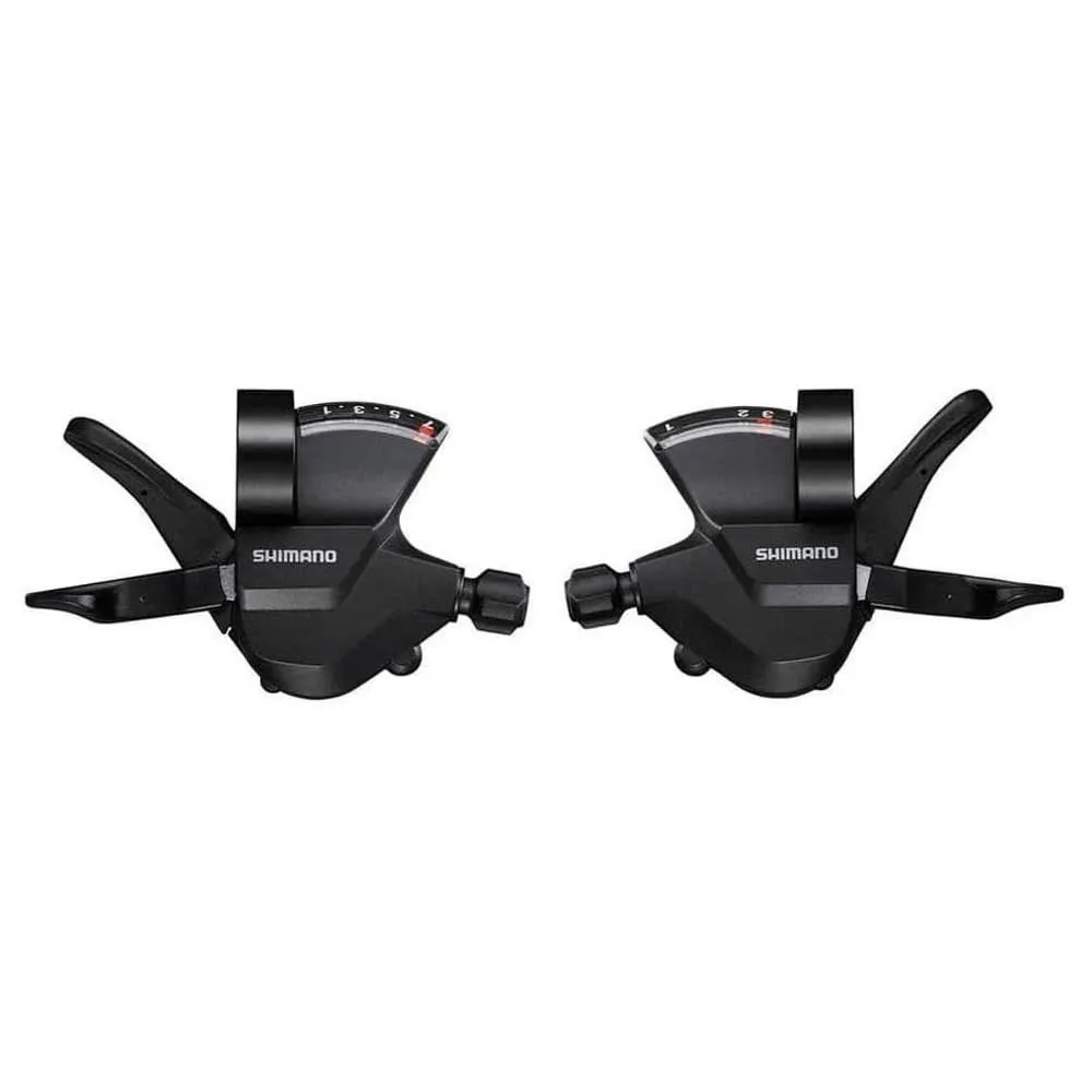 Shimano Altus Sl-m315 Växelreglage, Black, 3 x 7s