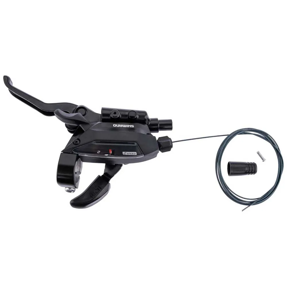 Shimano Altus St-ef515 2s Vänster Bromsspak Med Växelreglage, Black, One Size