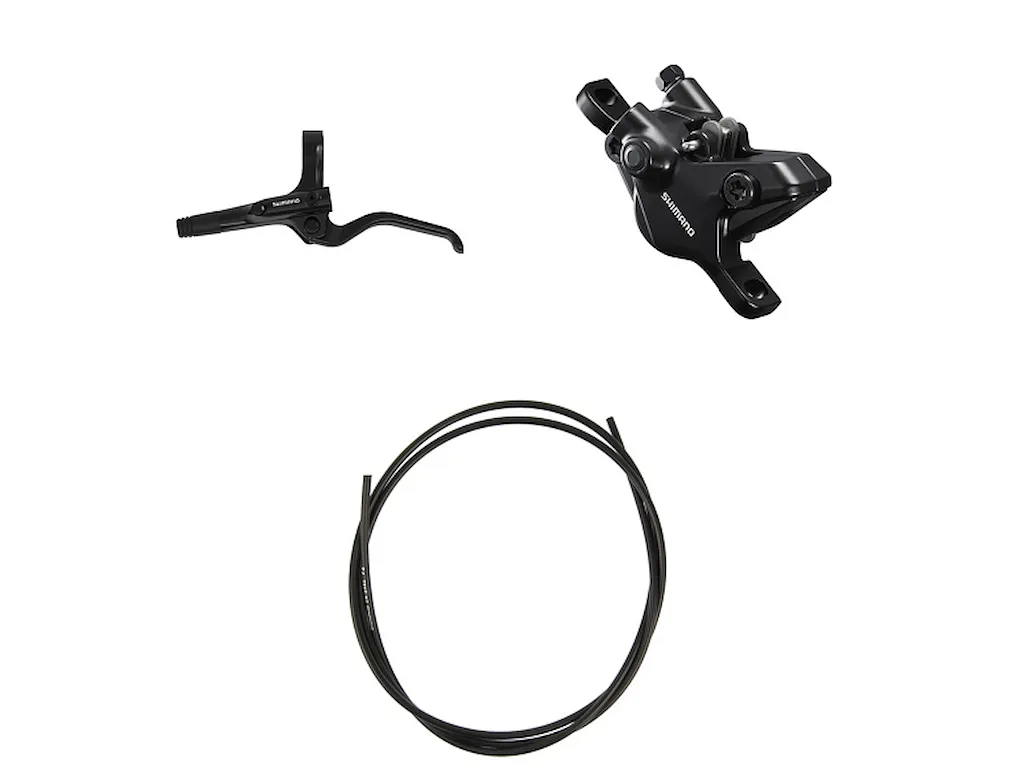 Shimano BL-UR405 och BR-MT410 bromsset för skivbromsar front/vänster, Black, One Size Shimano BL-UR405 och BR-MT410 bromsset för skivbromsar front/vänster, Black, One Size