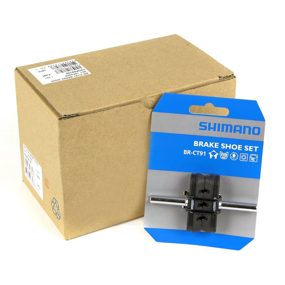 Shimano Br-ct9110 Fälgbromsbelägg 10 Par, Black, One Size