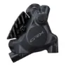 Shimano Br-rx410-r 2-p Grx Flat Mount Bakre Skivbromsok, Black, One Size