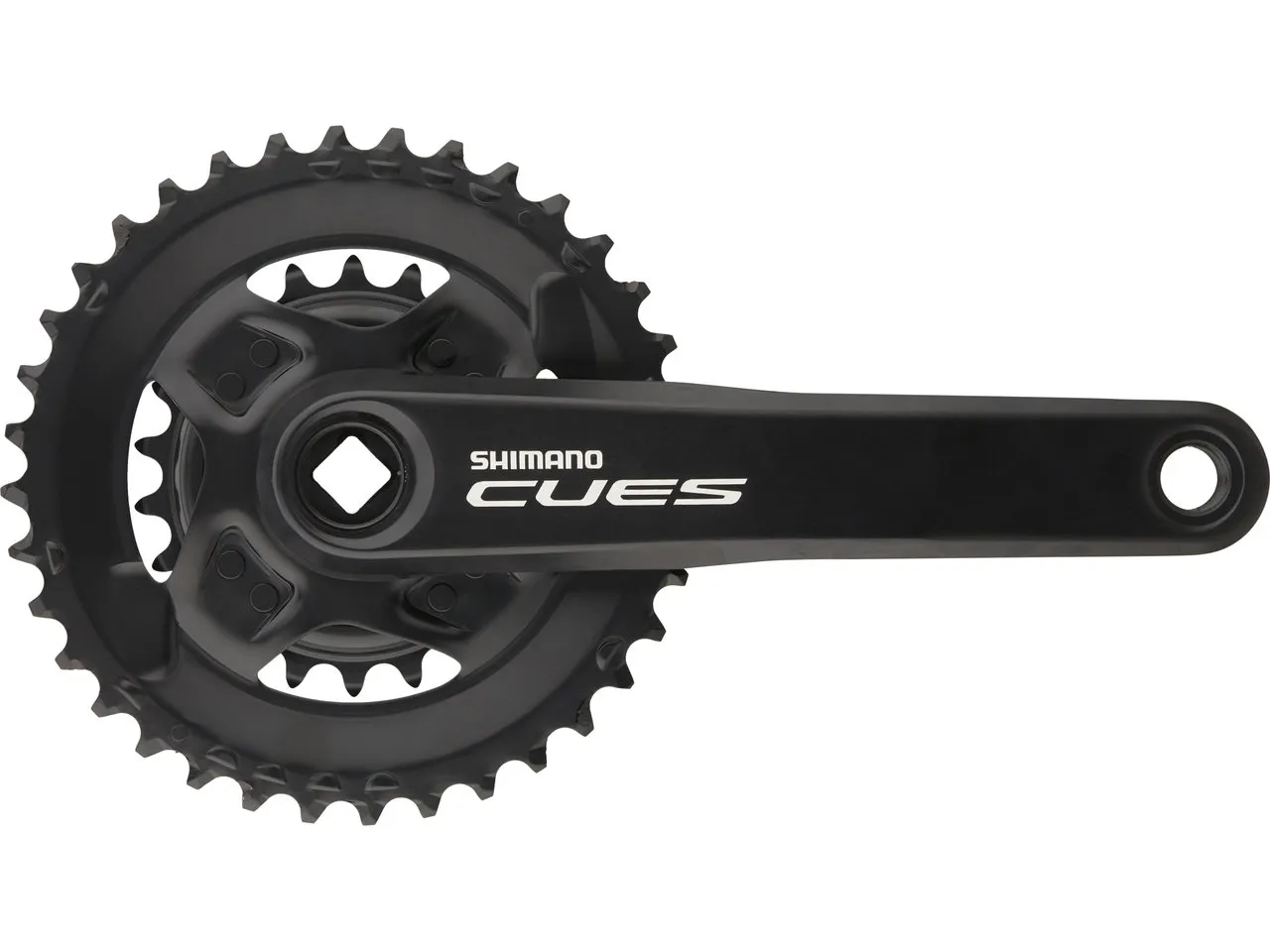 Shimano CUES Kurbelgarnitur FC-U4000-2B Vierkant Shimano CUES Kurbelgarnitur FC-U4000-2B Vierkant