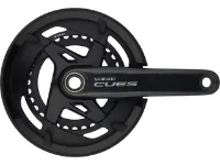 Shimano CUES Kurbelgarnitur FC-U8000-2 Hollowtech II mit Kettenschutzring Shimano CUES Kurbelgarnitur FC-U8000-2 Hollowtech II mit Kettenschutzring
