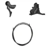 Shimano Cues St-u6030 2x Frambroms, Black, One Size