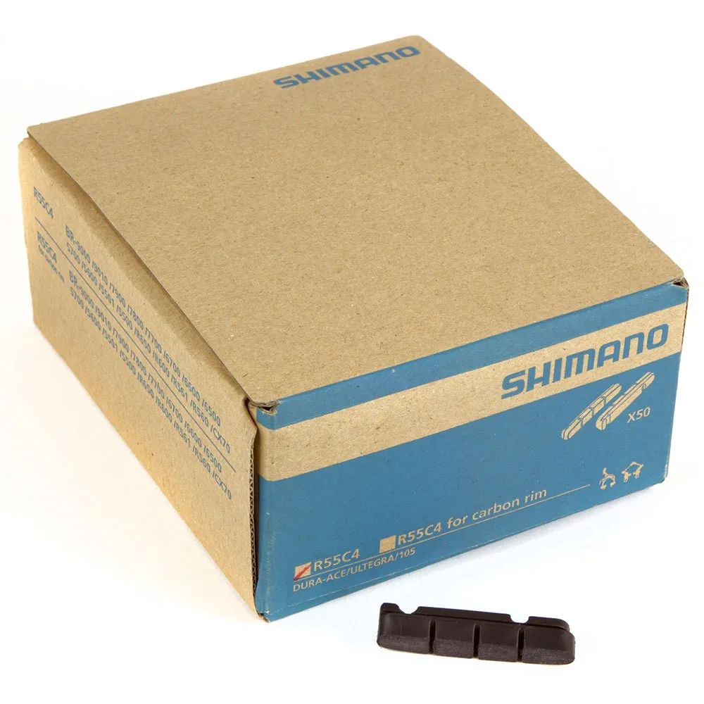 Shimano Da Ut 105 R55c5 Fälgbromsbelägg, Black, 50 Par Shimano Da Ut 105 R55c5 Fälgbromsbelägg, Black, 50 Par