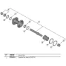 Shimano Deore Fh-mt510 Bakre Navaxel, Grey, 142mm