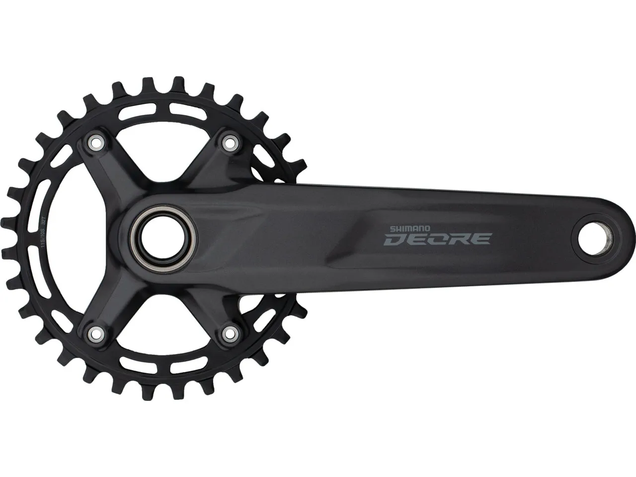 Shimano Deore M5100 Single Vevparti, Black, 175mm, 30t Shimano Deore M5100 Single Vevparti, Black, 175mm, 30t