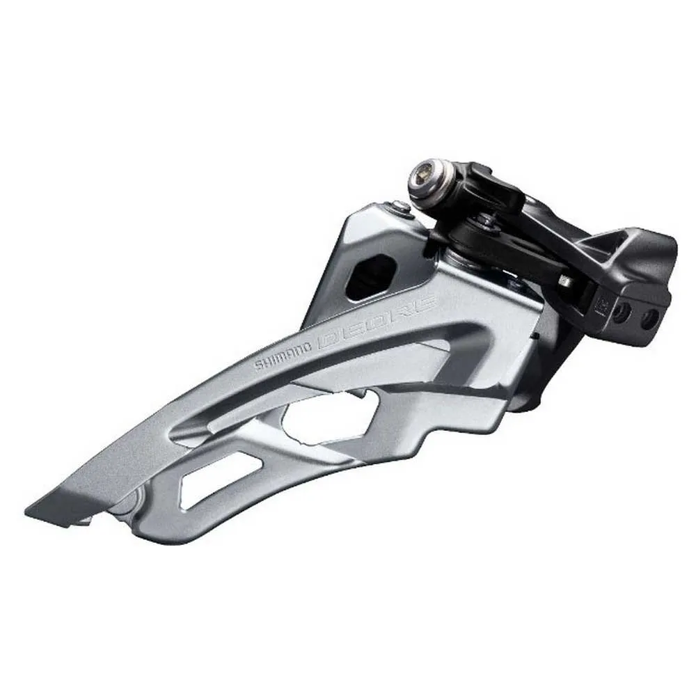 Shimano Deore Side Swing Fd-m617lx6 66-69° Low-c Framväxel, Black / silver, 2 x 10s Shimano Deore Side Swing Fd-m617lx6 66-69° Low-c Framväxel, Black / silver, 2 x 10s