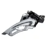 Shimano Deore Side Swing Fd-m617lx6 66-69° Low-c Framväxel, Black / silver, 2 x 10s