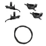 Shimano Deore XT Bromssats Upgrade Kit, Black, One Size