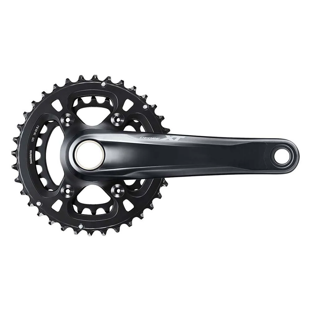 Shimano Deore Xt Fc-m8120 Boost 2 X 12s Vevparti, Black, 170mm, 36-26t