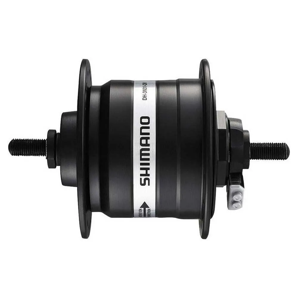 Shimano Dhc3000 Framnav, Black / Black, 36H, 100mm Shimano Dhc3000 Framnav, Black / Black, 36H, 100mm