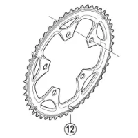 Shimano Drev 34T FC-3550 110 mm Sora Shimano Drev 34T FC-3550 110 mm Sora