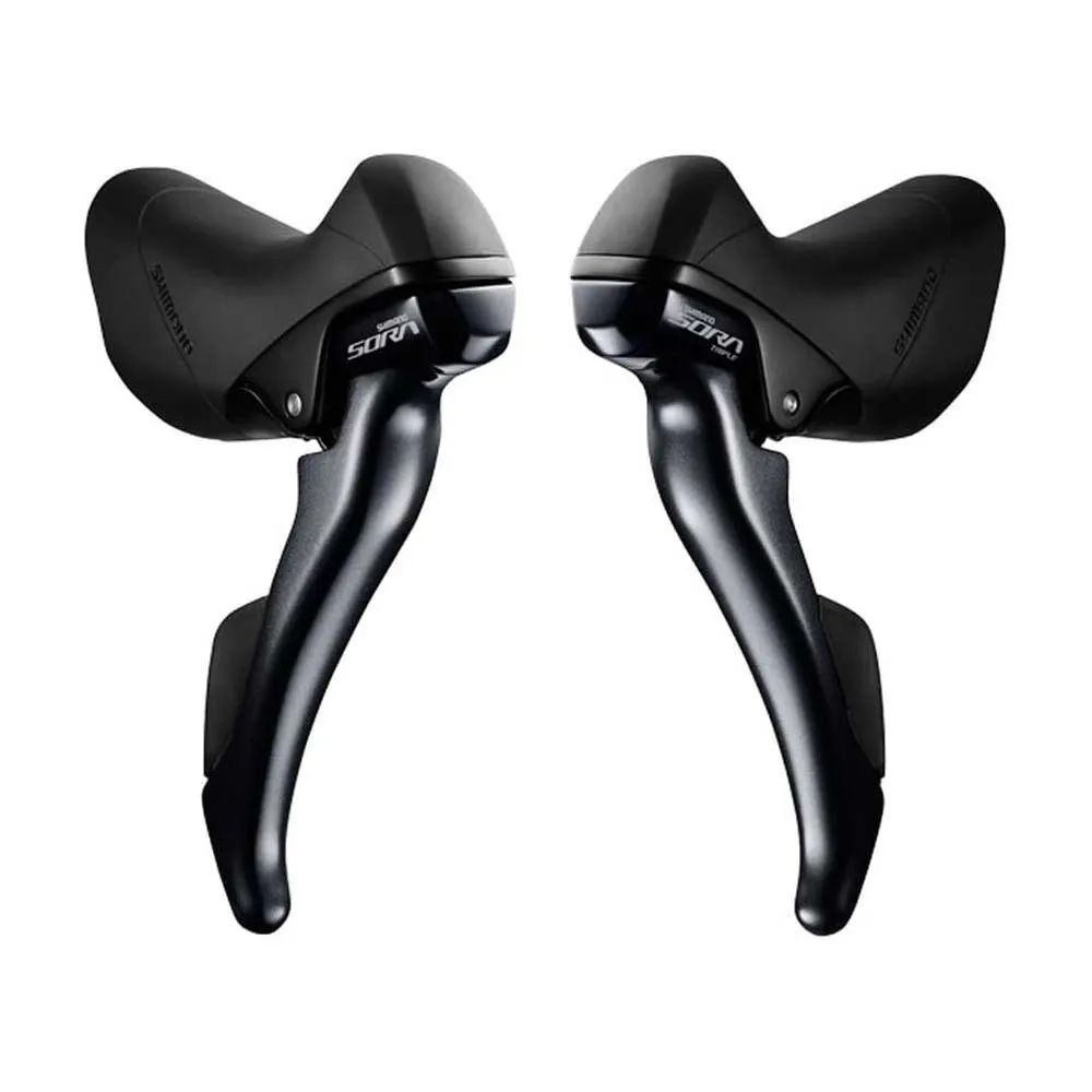 Shimano Dual Control Lever (3x9-speed) Sora Eu Bromsspak Med Växelreglage, Black, 3 x 9s Shimano Dual Control Lever (3x9-speed) Sora Eu Bromsspak Med Växelreglage, Black, 3 x 9s