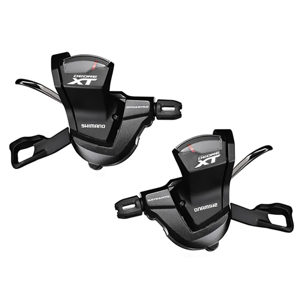 Shimano Duo Xt 11x2/3s Växelreglage, Black / silver, 2/3 x 11s Shimano Duo Xt 11x2/3s Växelreglage, Black / silver, 2/3 x 11s