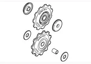 Shimano Dura Ace 9000 Rulltrissorsett Shimano Dura Ace 9000 Rulltrissorsett