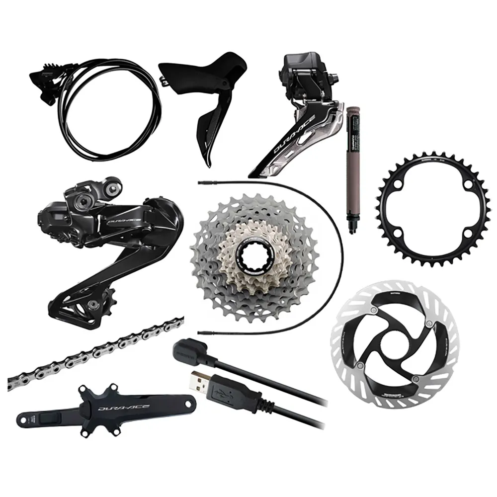 Shimano Dura Ace Di2 R9250p Power Meter 2x12s Cykelkomponentgrupp