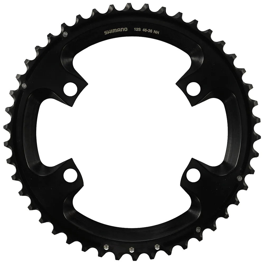 Shimano Dura-ace Fc-r9200 Kedjehjul, Black, 46t