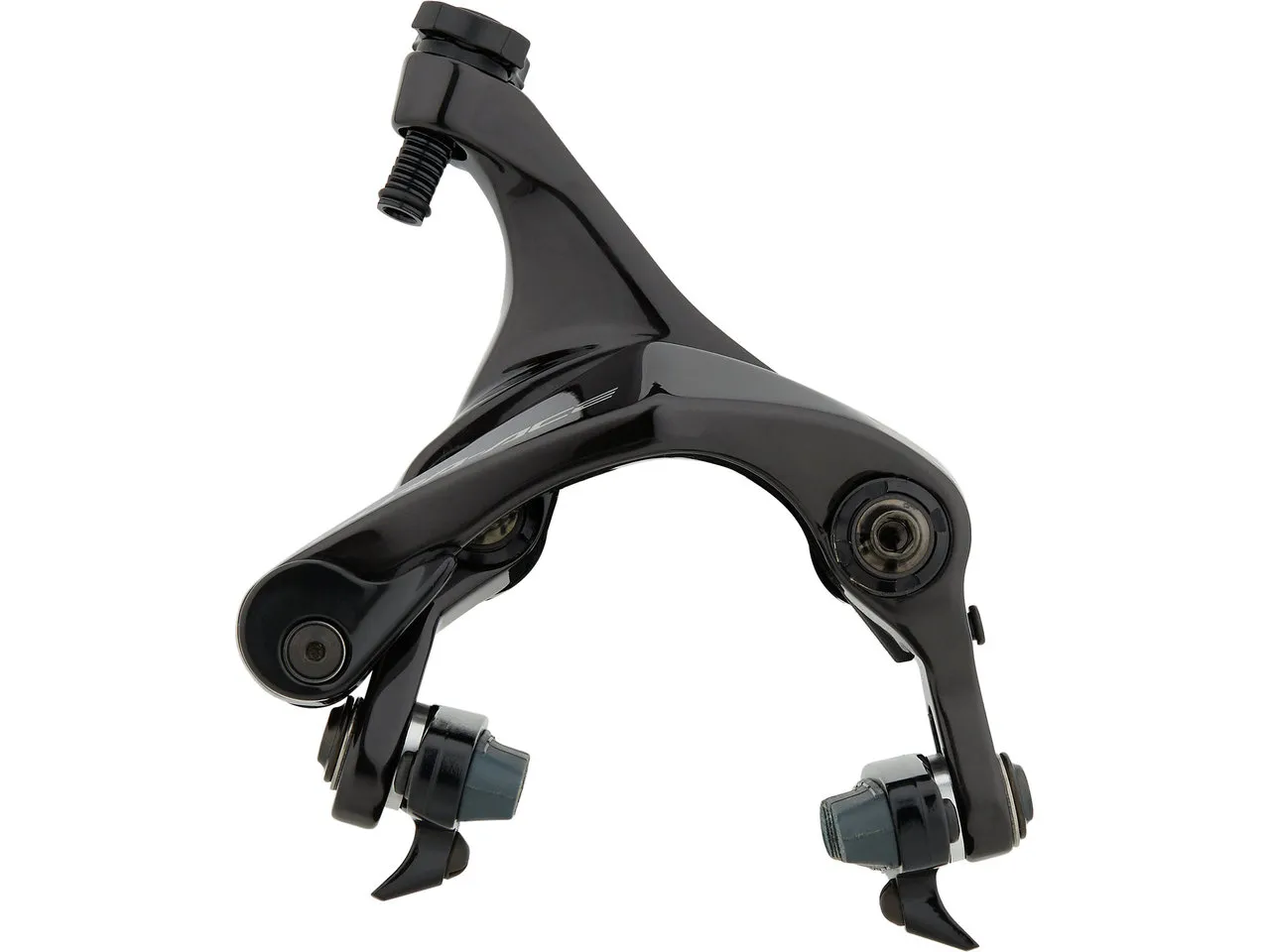 Shimano Dura-Ace Felgenbremse BR-R9210 Direktmontage mit R55C4 für Carbonfelge, Black, One Size