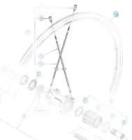 Shimano Eker till Shimano WH-RS21 CL- R 304 Shimano Eker till Shimano WH-RS21 CL- R 304