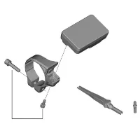 Shimano En600 A Batterihållare Shimano En600 A Batterihållare