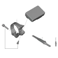 Shimano En600 B Batterihållare