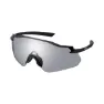 Shimano Equinox Glasses, Black Mate with Photochromic Grey Lens