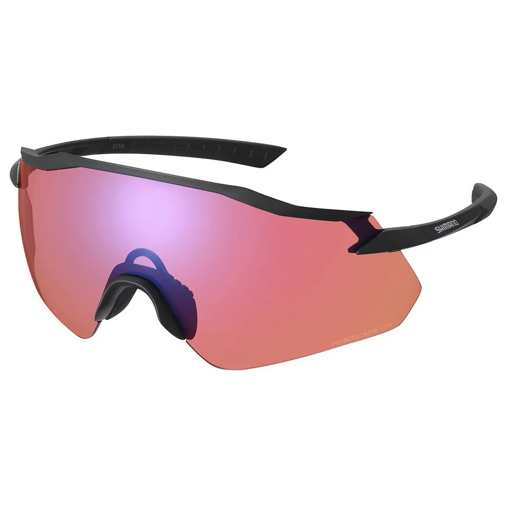Shimano EQUINOX Ridescape Off Road Goggles, Matte black, Orange Ridescape Road/CAT2