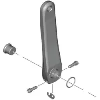 Shimano Fc-r7100 Vänster Vevarm Shimano Fc-r7100 Vänster Vevarm