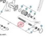 Shimano FH-5700/5600 BakStickaxel