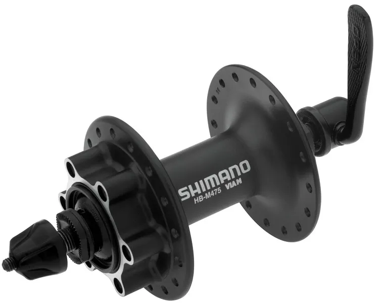 Shimano Framnav för Skivbroms 32H 6 bultar 100mm svart