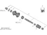 Shimano frihjulskropp för baknav modell FH-TC500