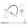 Shimano Front Axis M8000 Tubeless F15 29 Navaxel, Black, One Size