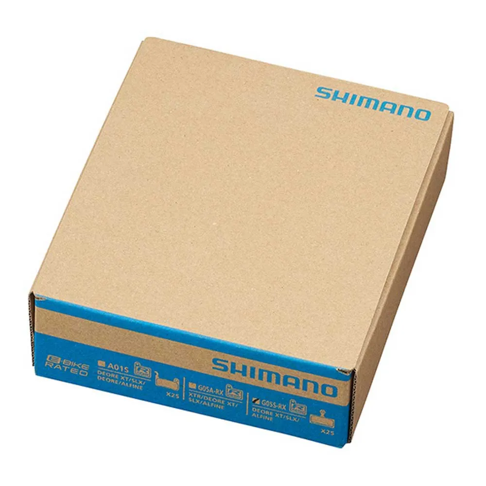 Shimano G05s Harts Skivbromsbelägg 25 Enheter, Grey, One Size