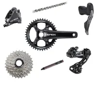 Shimano GRX Di2 RX817 1x11 Speed Geargrupp 172,5mm Shimano GRX Di2 RX817 1x11 Speed Geargrupp 172,5mm