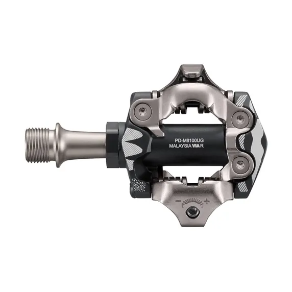 Shimano GRX M8100-UG Pedaler, Black