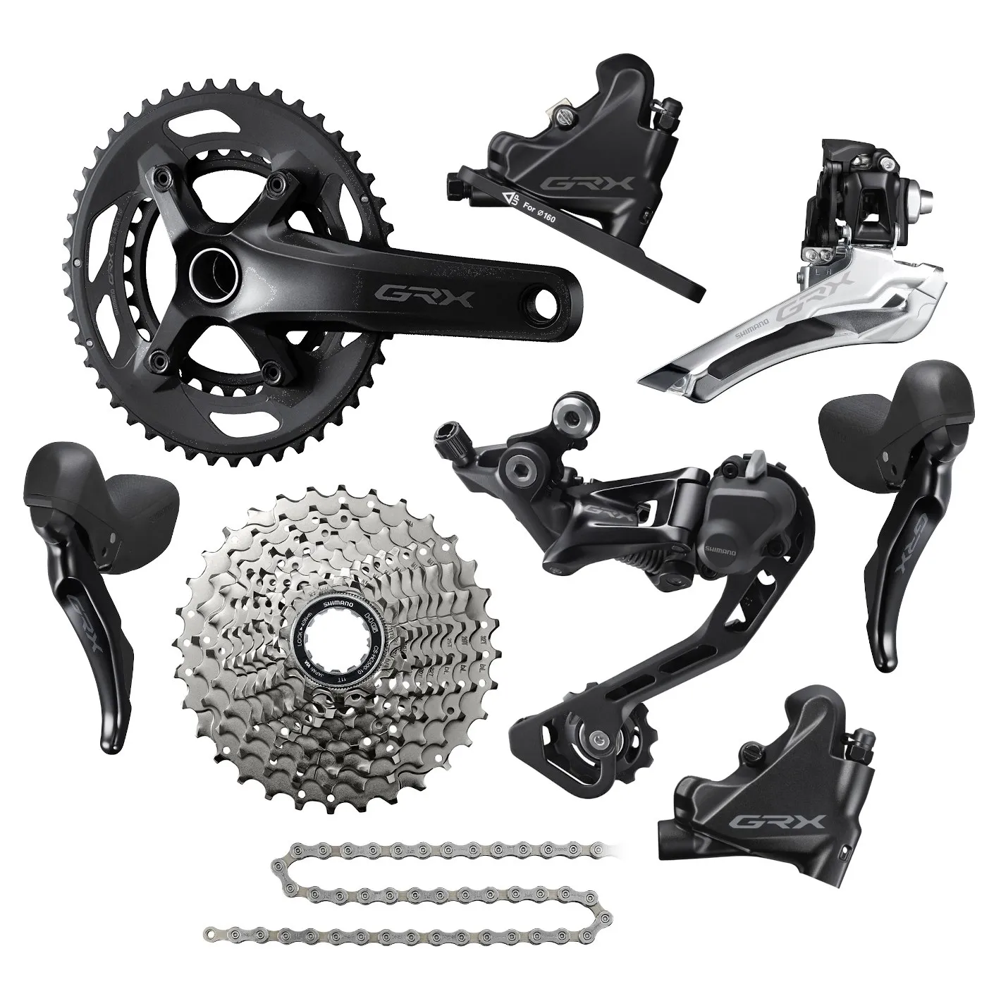 Shimano GRX RX400 2x10s Grupp