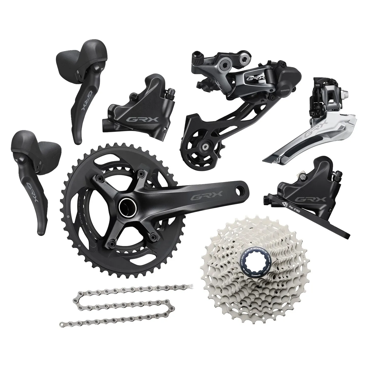 Shimano GRX RX600 2x11s Grupp