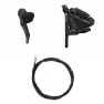 Shimano GRX RX610 Bromsgrep med BR-RX400 Flat Mount Bromsekaliper, Vänster