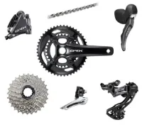 Shimano GRX RX810/600 2x11 Speed Geargrupp 172,5mm Shimano GRX RX810/600 2x11 Speed Geargrupp 172,5mm