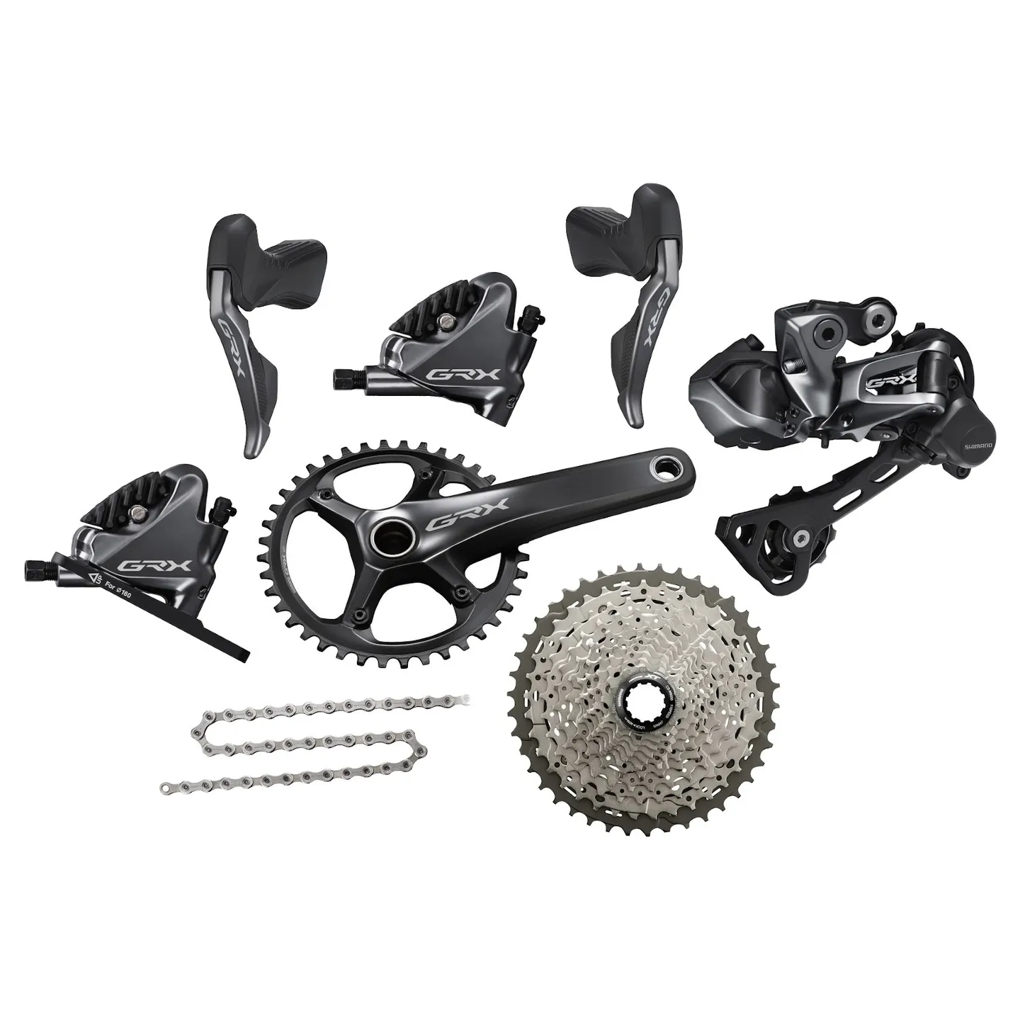 Shimano GRX RX815 Di2 1x11s Grupp Shimano GRX RX815 Di2 1x11s Grupp