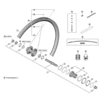 Shimano Grx Rx880 Freehub-kropp Shimano Grx Rx880 Freehub-kropp