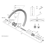 Shimano Grx Rx880 Microshift Freehub-kropp Shimano Grx Rx880 Microshift Freehub-kropp