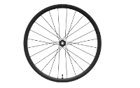 Shimano GRX RX880 Tubeless Framhjul Shimano GRX RX880 Tubeless Framhjul